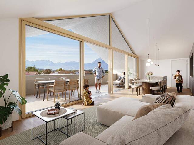 Immobilie in Klaus - NEUBAU: Attraktive 2-Zimmer-Wohnung mit Garten - Bild 3