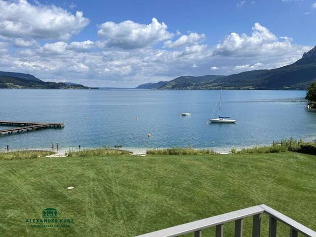Immobilie in Unterburgau - Direkt am Wasser, Penthouse Attersee - Bild 0