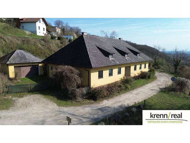 Immobilie in Steyregg - Altbestand in toller Lage (mit ca. 45.000 m² Nutzgrund) und Blick auf Linz - Bild 3