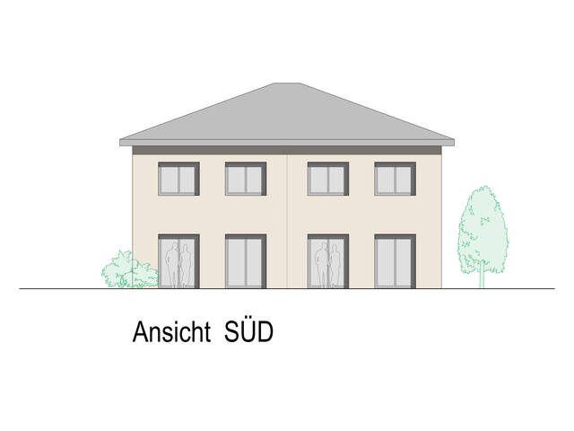 Immobilie in Koblach - Neue Doppelhaus-Hälfte in Ziegelbauweise inkl. Grundstück € 588.000,00 plus WBF! - Bild 0