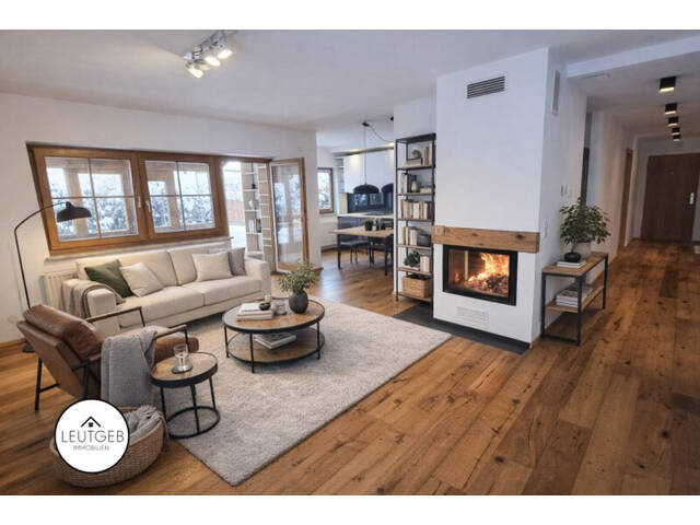 Immobilie in Saalfelden am Steinernen Meer - CHARMANTE 4-ZIMMER-GARTENWOHNUNG MIT TERRASSE & KAMIN - Bild 0