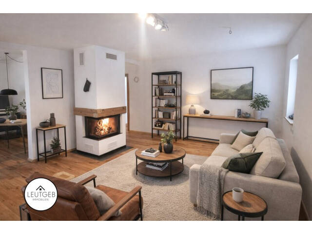 Immobilie in Saalfelden am Steinernen Meer - CHARMANTE 4-ZIMMER-GARTENWOHNUNG MIT TERRASSE & KAMIN - Bild 1