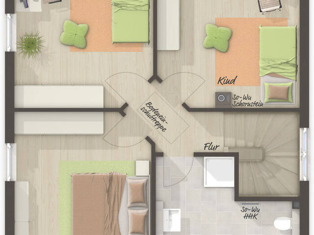 Immobilie in Göfis - Neues Einfamilienhaus inkl. Grundstück in Feldkirch-Göfis € 735.000,00 plus WBF! - Bild 2