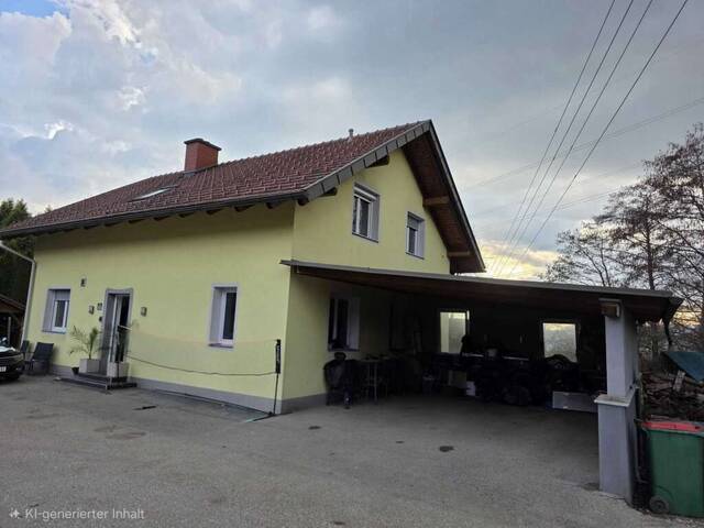 Immobilie in Maria Rojach - Großzügiges Haus in Maria Rojach mit Terrasse, Balkon, Kamin & Solar! - Bild 1