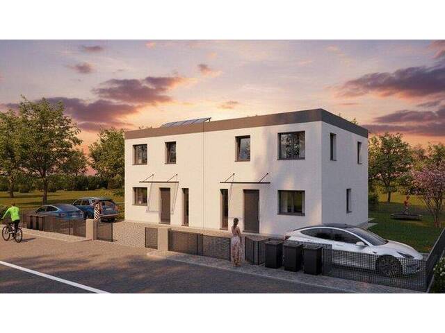 Immobilie in Pottendorf - + ZIEGELMASSIVBAUWEISE, Absolute Ruhelage, Doppelhaushälfte mit Garten in Pottendorf! - Bild 0