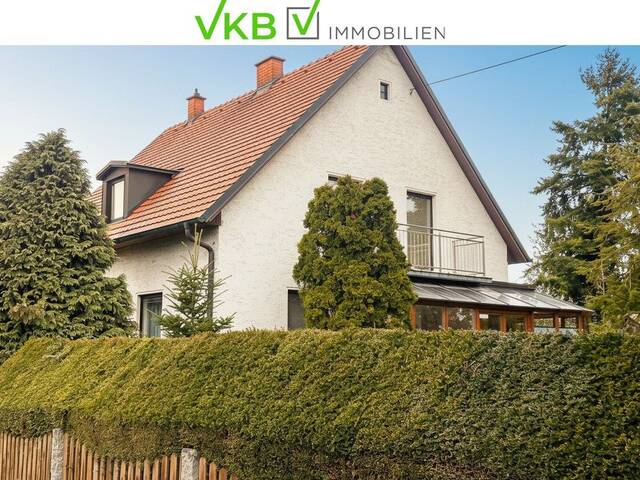Immobilie in Enns - Charmantes Haus in Enns mit Wintergarten & idyllischem Grünblick! - Bild 1