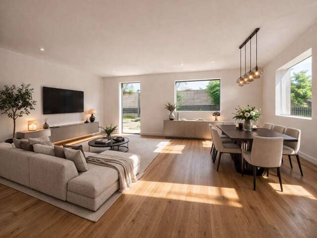 Immobilie in Pfaffstätten - Modernes Wohnen auf höchstem Niveau! Doppelhaushälfte - BJ 2026 - Erstbezug - WNFL ca. 179m² - 7 Zimmer - Garten - Dachterrasse - 2 Stellplätze - Luftwärmepumpe - Bild 4