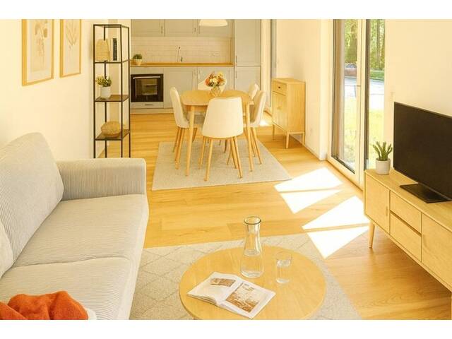 Immobilie in Kaltenleutgeben - FRÜHJAHRSAKTION! Barfuß ins Gras. Direkt vom Wohnzimmer aus. Den Sommer bereits im eigenen Garten verbringen! TOP Neubauwohnung mit viel Freiraum! 3 Zimmer + Grün wohin das Auge reicht + Luftwärmepumpe! - Bild 4