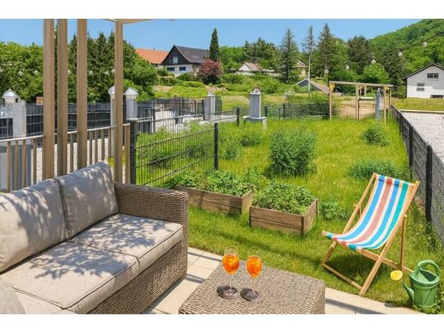 Immobilie in Kaltenleutgeben - FRÜHJAHRSAKTION!! Ein Platz, der mehr kann als wohnen. Wohnen mit WOW-Effekt! Riesiger Balkon und Terrasse + Privater Dachgarten + Grün wohin das Auge reicht + Luftwärmepumpe! - Bild 3