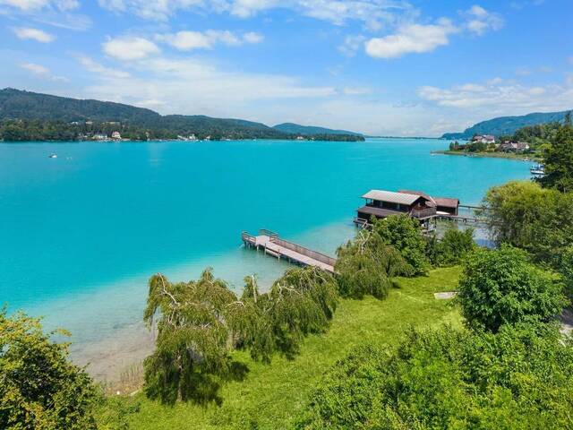 Immobilie in Maria Wörth - Rarität am Wörthersee – Exklusive Liegenschaft direkt am Wasser in Bestlage - Bild 1