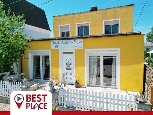 Immobilie in Neusiedl am See - Neusiedl: Künstlervilla - GANZ NAH AM SEE ! - Bild 3