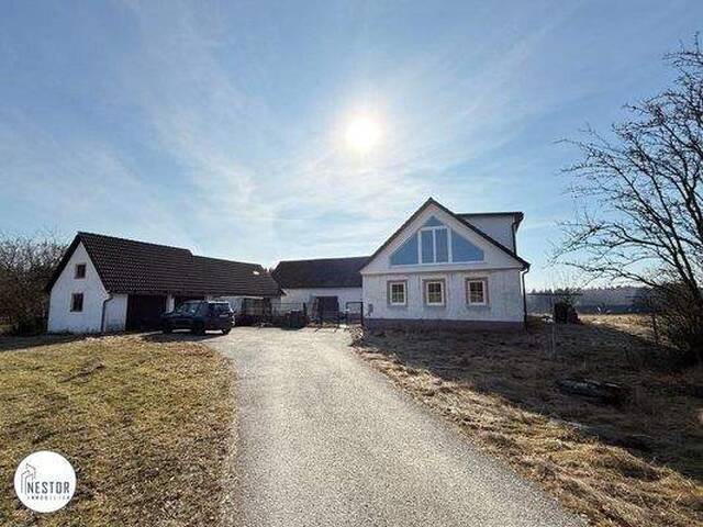 Immobilie in Alt-Nagelberg - Exklusiver Fischteich | Einfamilienhaus-Rohbau mit riesigem Grund in absoluter Ruhelage | Grünblick - Bild 2