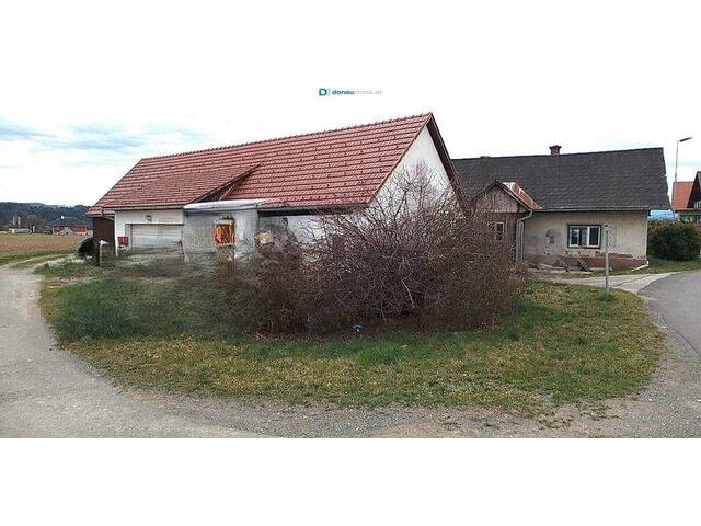 Immobilie in Gleinstätten - Sanierungsbedürftiges Haus mit großem Nebengebäude in Gleinstätten - Bild 1