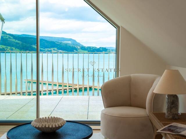 Immobilie in Unterburgau - ATTERSEE Exklusiver Penthousetraum in 1. Reihe - Bild 1