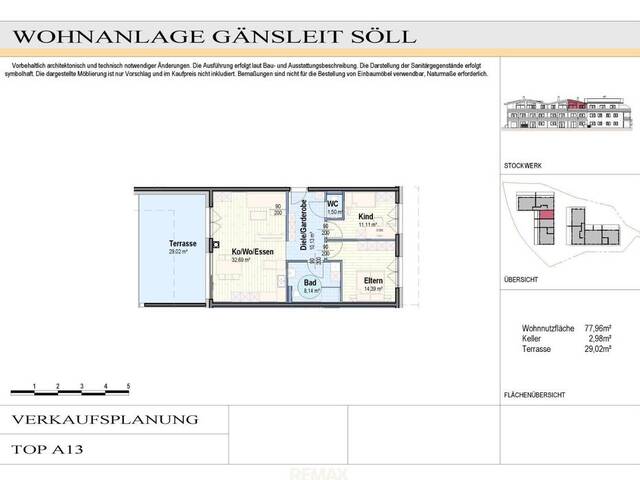 Immobilie in Söll - VERKAUFT! - Exklusive Neubau-Penthouse-Wohnung in Söll - A13 - Bild 1