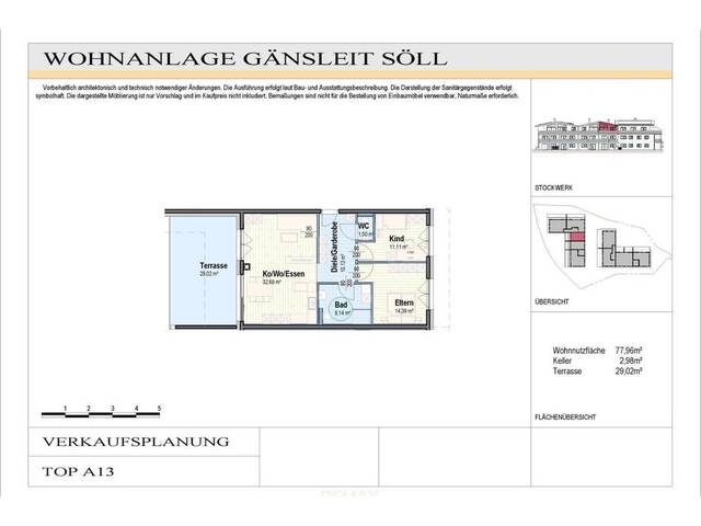 Immobilie in Söll - VERKAUFT! - Exklusive Neubau-Penthouse-Wohnung in Söll - A13 - Bild 3