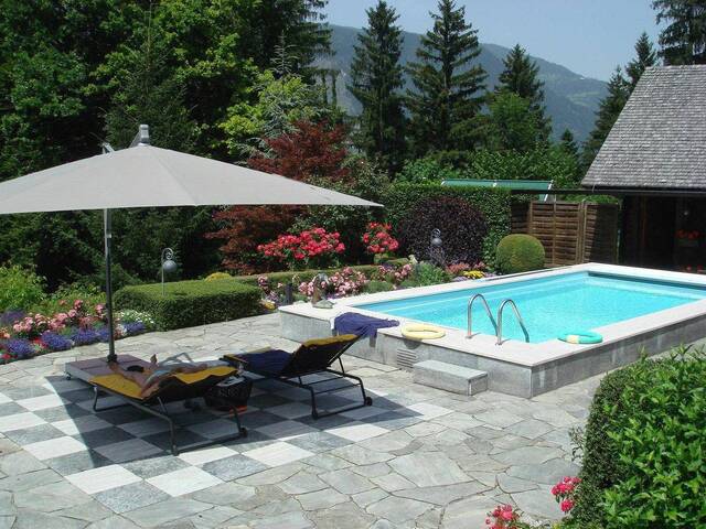 Immobilie in Ferndorf - Exklusive Liegenschaft am Millstätter See! Villa im Alpenstil. - Bild 1