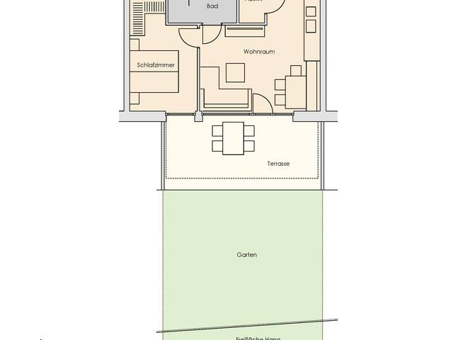 Immobilie in Piesendorf - Attraktive 2-Zimmer Gartenwohnung - Bild 4