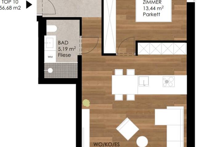 Immobilie in Götzens - Preisgekröntes Wert-Investment - 2-Zimmer-Wohnung - provisionsfrei - Bild 2