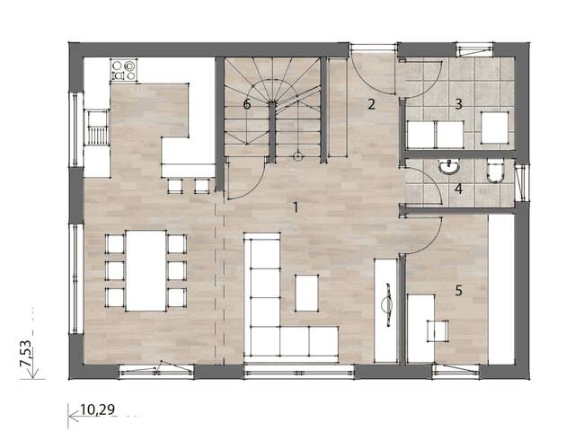 Immobilie in Strem - Kaufen statt Mieten / Top Einfamilienhaus belagsfertig 125 qm - Bild 2