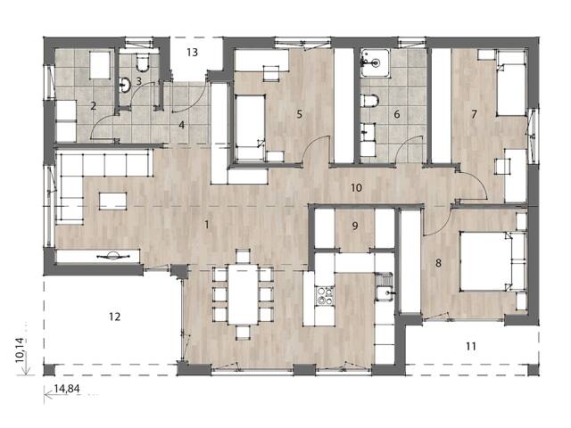 Immobilie in Heiligenkreuz im Lafnitztal - Kaufen statt Mieten / Top Bungalow belagsfertig 110 qm - Bild 2