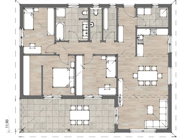 Immobilie in Bleiburg - Kaufen statt Mieten / Top Bungalow belagsfertig 118 qm - Bild 2