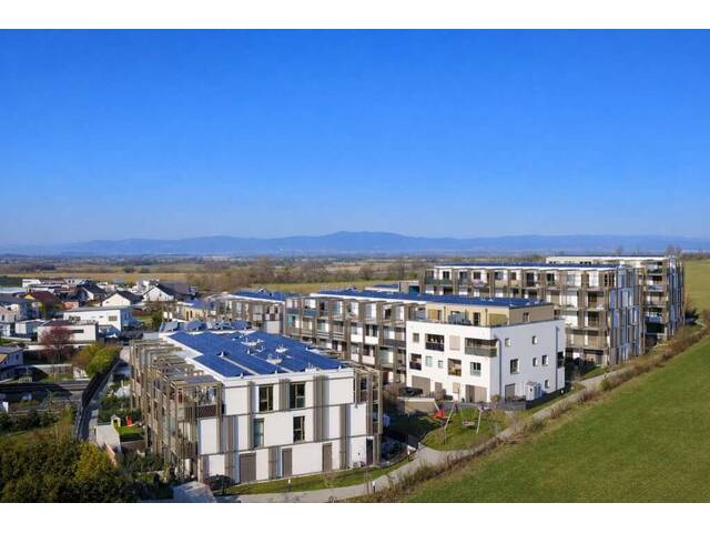 Immobilie in Ebergassing - Moderne 2-Zimmer-Wohnung mit Loggia in Ebergassing - Baujahr 2023, hochwertig ausgestattet - Bild 0