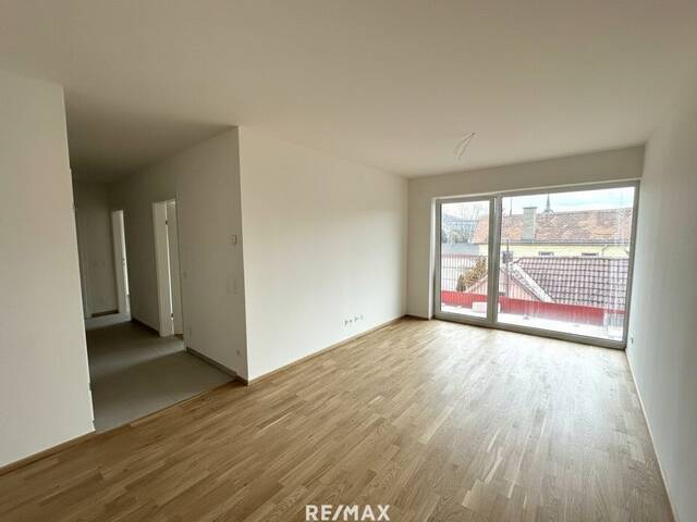 Immobilie in Fohnsdorf - Stilvolle 3 Zimmer Neubauwohnung im 2. OG mit Balkon, Lift und hochwertigem/barrierefreiem Wohnkomfort - Bild 1