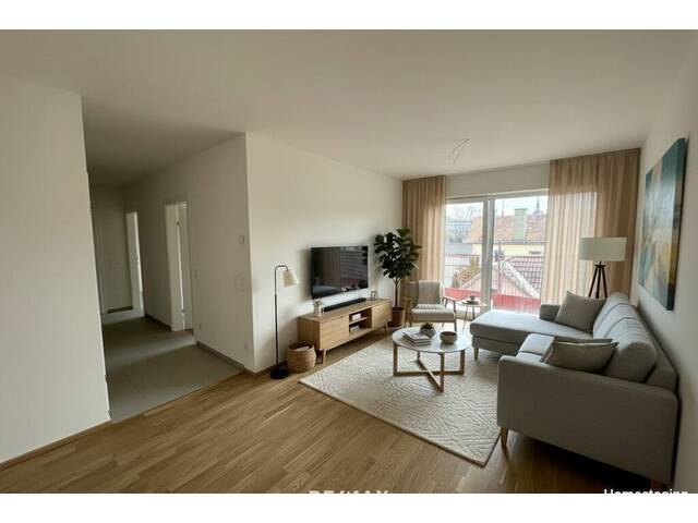 Immobilie in Fohnsdorf - Stilvolle 3 Zimmer Neubauwohnung im 2. OG mit Balkon, Lift und hochwertigem/barrierefreiem Wohnkomfort - Bild 3