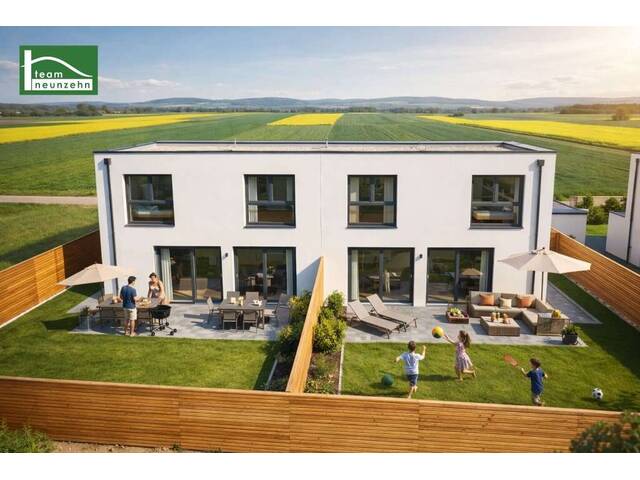 Immobilie in Tresdorf - Modernes Doppelhaus in Tresdorf, 5 Zimmer, Garten, Terrasse, Erstbezug, 549.000 € - Bild 0