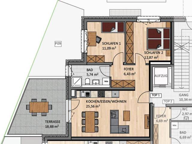 Immobilie in Achenkirch - Neue 3 Zimmer Wohnung in Achenkirch zu verkaufen - Bild 1