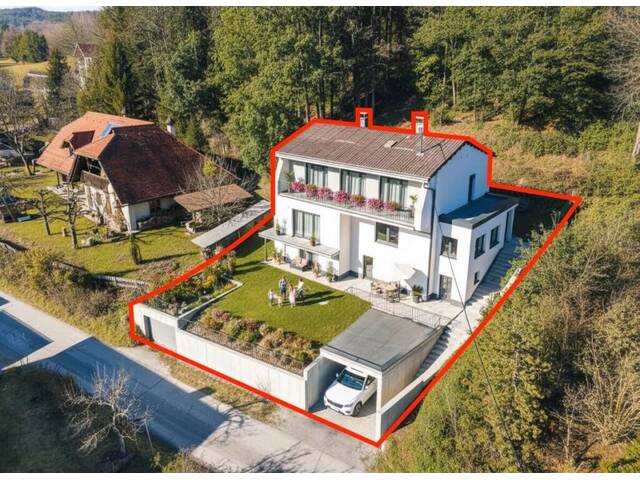 Immobilie in Reauz - Seeblick • Bergblick • Fernblick – Erstbezug nach Generalsanierung | EFH in Keutschach am See - Bild 0