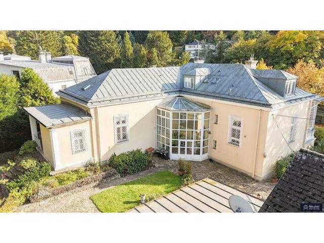 Immobilie in Weidling - Ein Juwel im Wienerwald | VILLA OLBRICHT & Garten-Cottage | Historisches Unikat - Bild 4