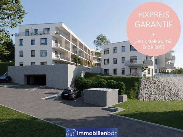 Immobilie in Bad Schallerbach - Fixpreisgarantie - Wohnen am Uberlberg - Traumhafte Neubauwohnung in Bestlage in Bad Schallerbach - Top 14 - Bild 0