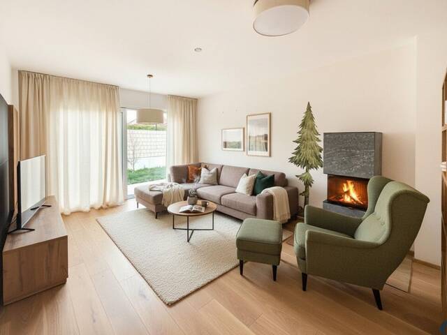 Immobilie in Absdorf - Ankommen. Durchatmen. Zuhause sein. Moderne Doppelhaushälfte mit Garten und 2 Terrassen in Absdorf - Bild 0