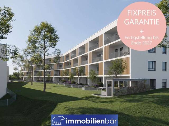 Immobilie in Bad Schallerbach - Baustart bereits erfolgt - Wohnen am Uberlberg - Neubau- Gartenwohnung in Bestlage in Bad Schallerbach Top 4 - Bild 0