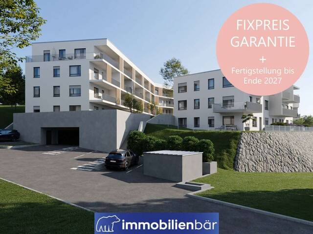 Immobilie in Bad Schallerbach - Baustart bereits erfolgt - Wohnen am Uberlberg - Neubau- Gartenwohnung in Bestlage in Bad Schallerbach - Top 10 - Bild 0