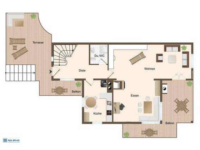 Immobilie in Ebenau - Naturverbundenes Wohnhaus in attraktiver Aussichtslage in Ebenau - Bild 3