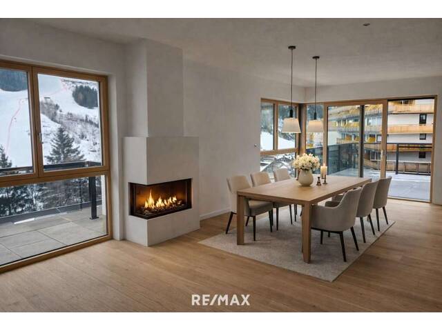Immobilie in Hinterglemm - Penthouse-Neubau in Toplage von Hinterglemm mit direktem Pistenblick auf den Zwölferkogel - Bild 2