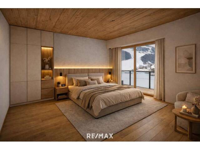 Immobilie in Hinterglemm - Penthouse-Neubau in Toplage von Hinterglemm mit direktem Pistenblick auf den Zwölferkogel - Bild 4