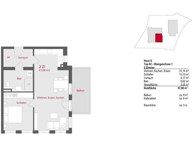 Immobilie in Scheffau am Tennengebirge - Tradition trifft auf Moderne - charmante 2-Zimmer-Wohnung in Scheffau am Tennengebirge - PROVISIONSFREI FÜR DEN ERWERBER - Bild 1