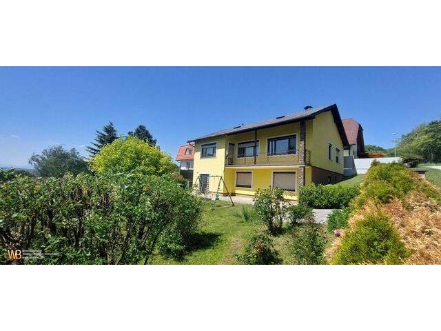 Immobilie in Großhöflein - Panormablick von Haus & Garten, 200m² Wfl - Bild 2