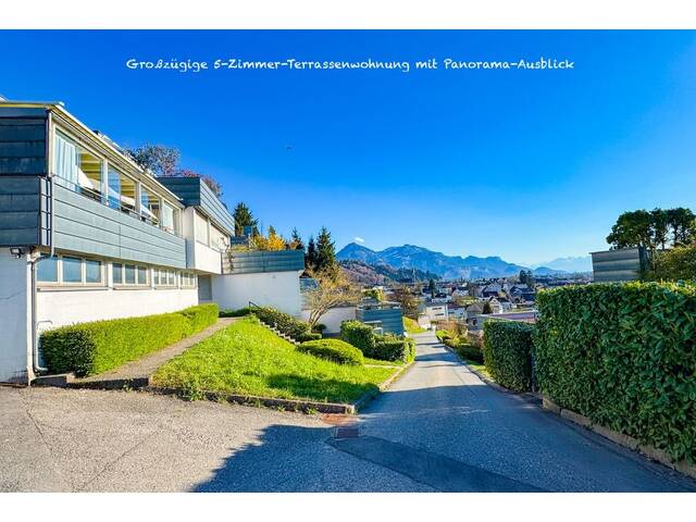 Immobilie in Schwarzach - Großzügige 5-Zimmer-Terrassenwohnung mit Panorama-Ausblick in Hanglage von Schwarzach - Bild 3