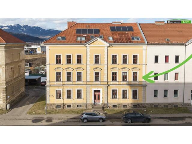Immobilie in Knittelfeld - 3,5 Zimmer-Wohnung mit Carport in der Leobnerstraße in Knittelfeld - Bild 0