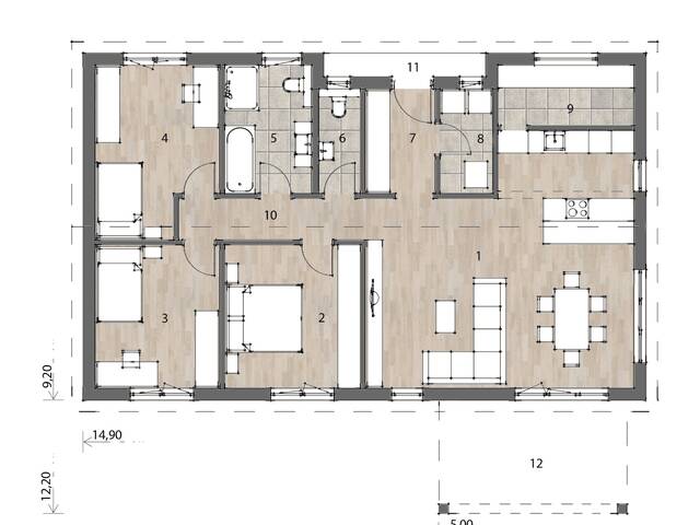 Immobilie in Weiz - Kaufen statt Mieten / Top Bungalow belagsfertig 116 qm - Bild 1
