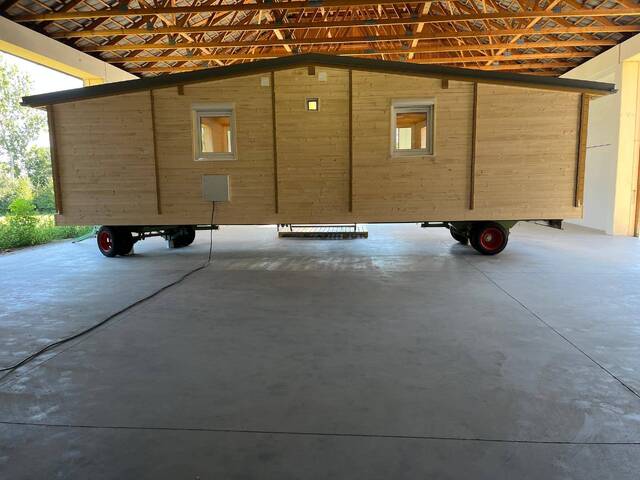Immobilie in Hörsching - Tiny (mobil) Holzhaus auf Anhänger Fahrgestell - Bild 3