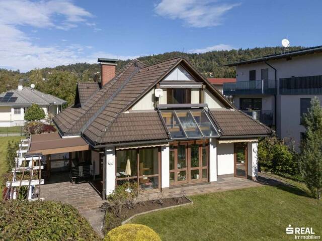 Immobilie in Krumpendorf am Wörthersee - Ihr neues Zuhause wartet - Stilvolles Einfamilienhaus in Krumpendorf am Wörthersee - Bild 0