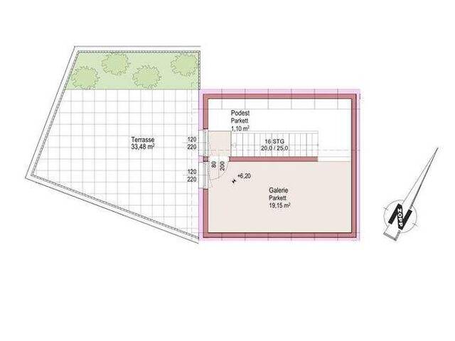 Immobilie in Oberalm - NEUBAUPROJEKT: PRÖLLHOFSTRASSE | OBERALM - 4 Zimmer Penthouse mit großzügiger Terrasse & Balkon - PROVISIONSFREI! - Bild 3