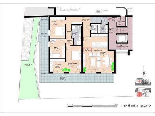 Immobilie in Plainfeld - Wohndomizil Sonnenhang in Oberplainfeld Herrschaftliche 4-Zimmer-Wohnung mit traumhafter Terrasse - Bild 2