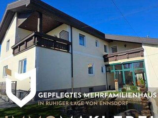 Immobilie in Ennsdorf - GEPFLEGTES MEHRFAMILIENHAUS MIT GARTEN - IN RUHIGER LAGE VON ENNSDORF - Bild 0